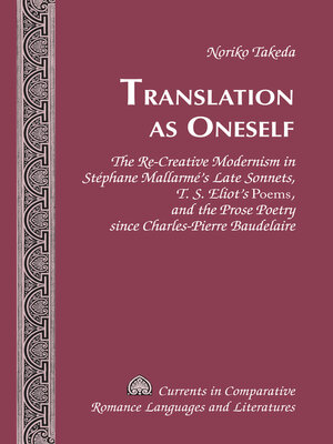 cover image of Translation as Oneself
